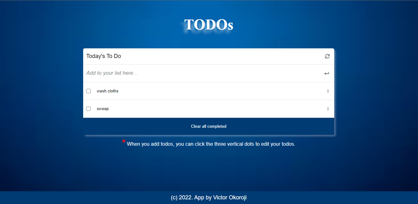 Tonic project image